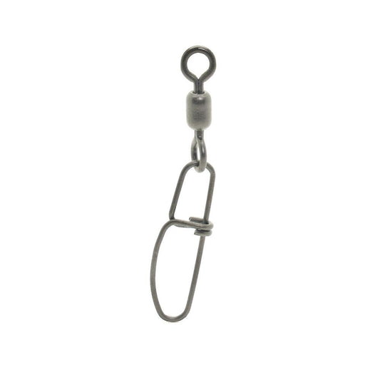 Mustad MA103-SS Crane Stainless Steel Swivels with Crosslock Snaps