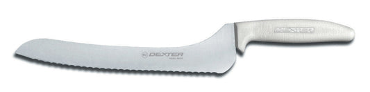 Dexter Russell S163-9SC-PCP Sani-Safe 9" Scalloped Offset Sandwich Knife