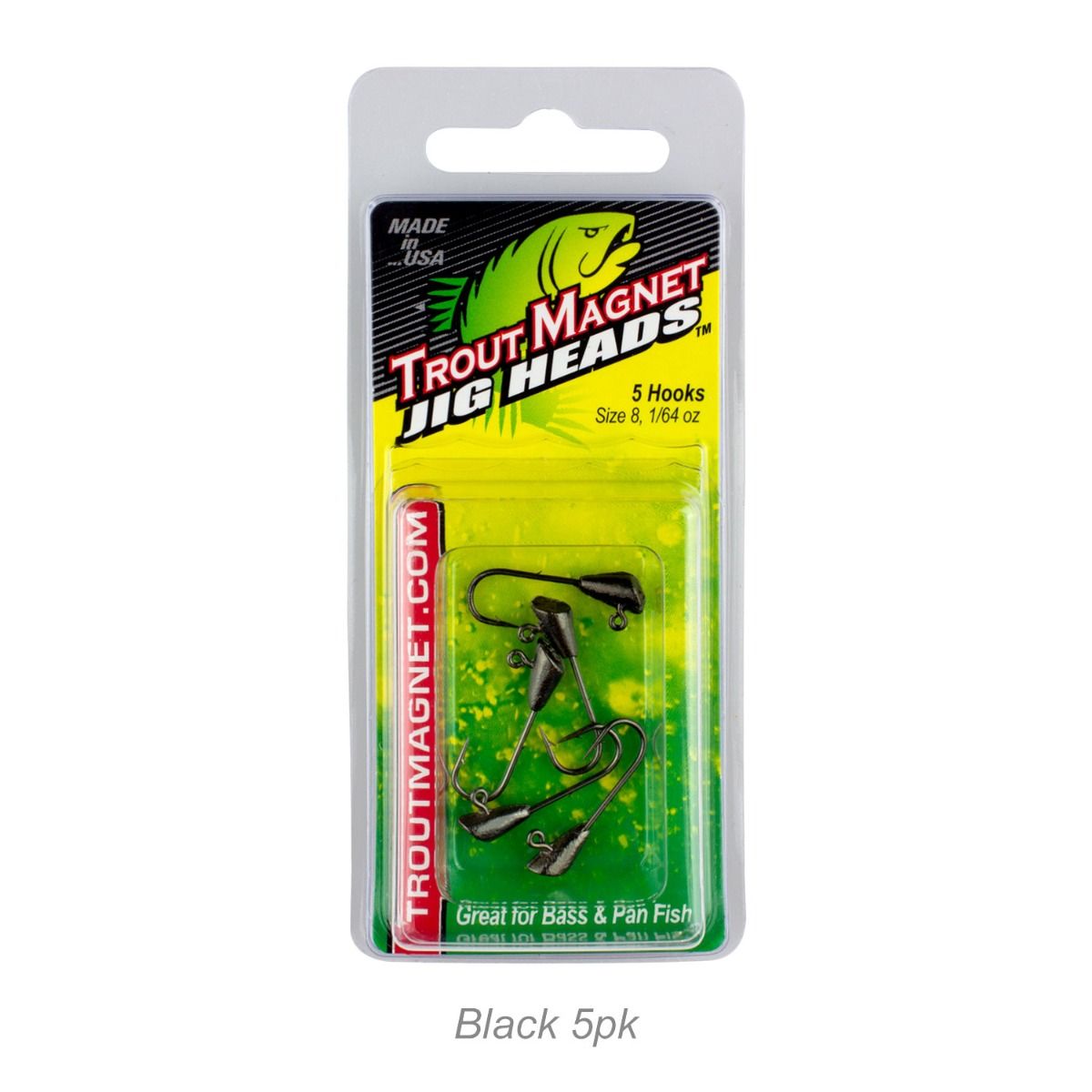 Leland Lures Trout Magnet Jig Heads 1/64oz 5pk – Tackle World