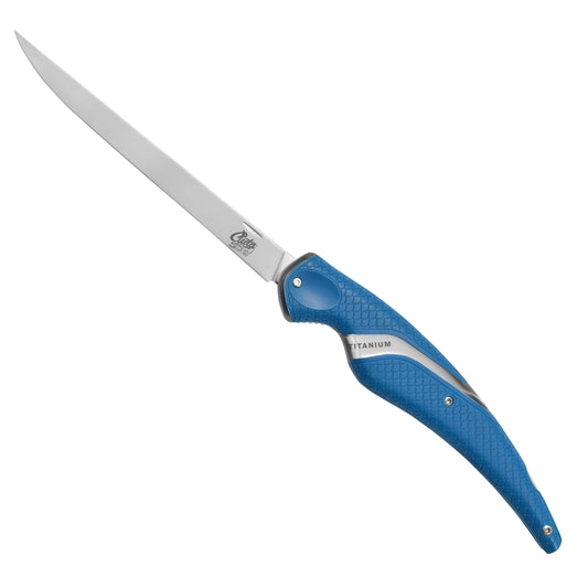 Cuda 18205 6.5" Titanium Bonded Folding Fillet Knife