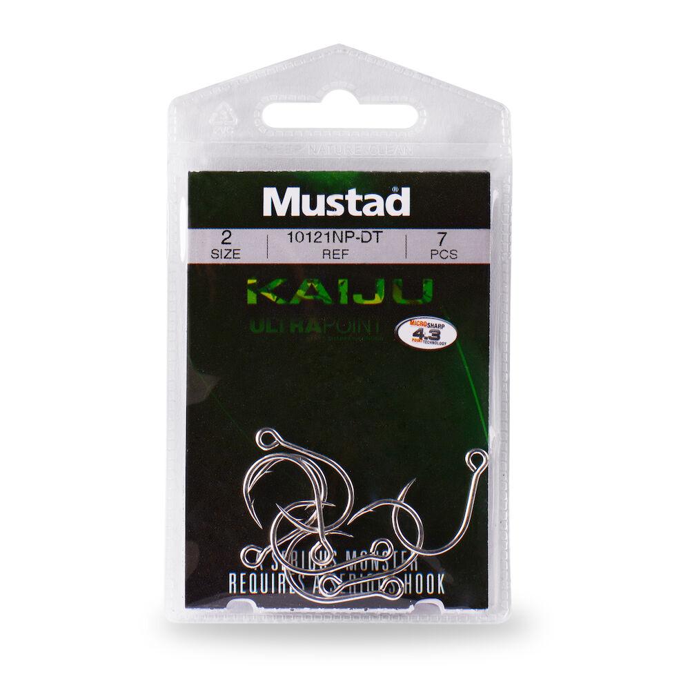 Mustad 10121np-dt-4/0-5u UltraPoint Kaiju Single Hook Size 4/0 Needle