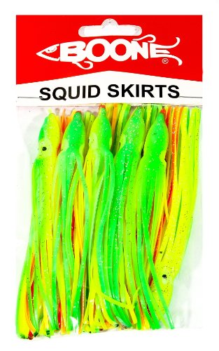 Boone 4 1/4" Squid Skirt Teasers