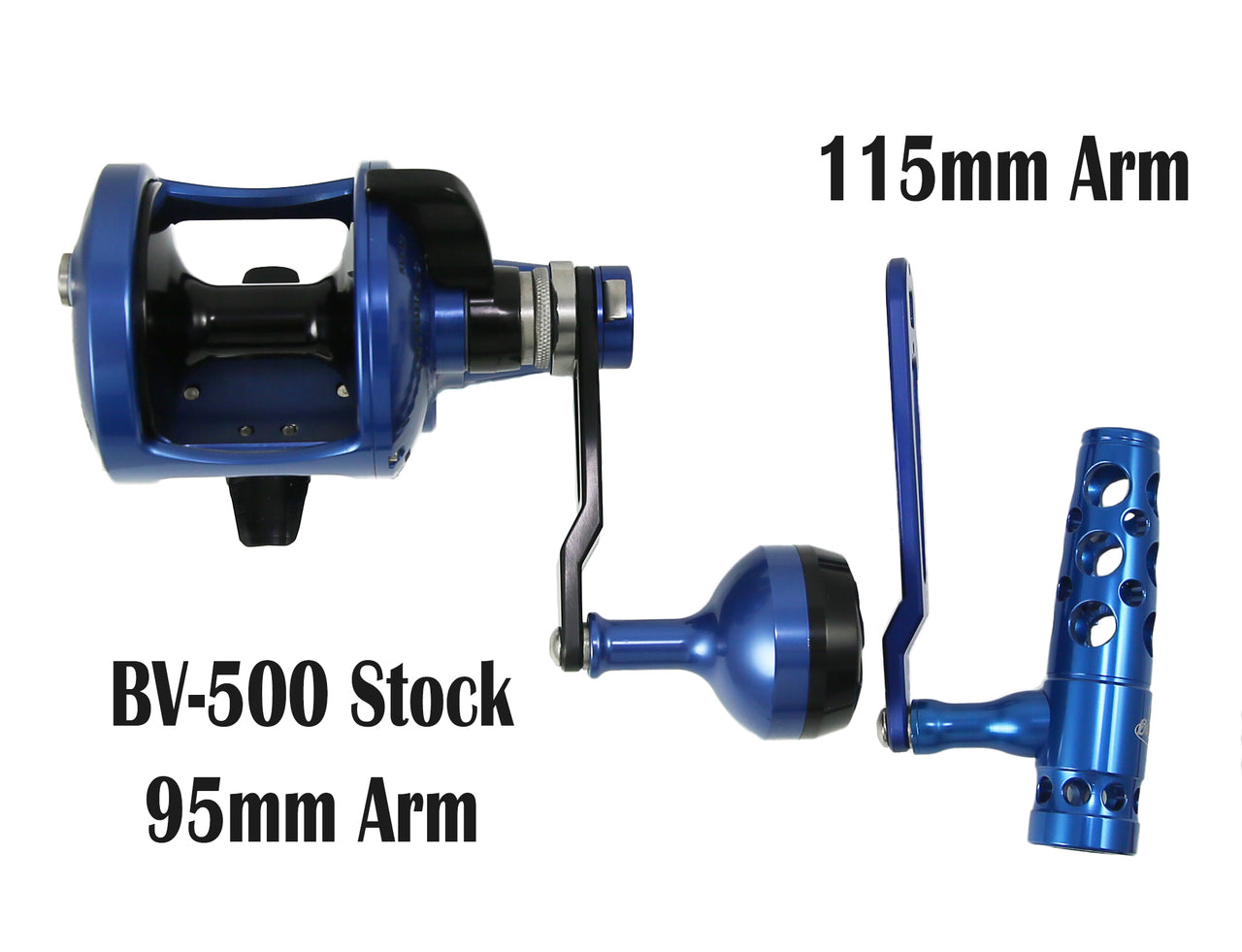 Jigging World - Power Handles for Accurate Boss Valiant 400 ~ 1000