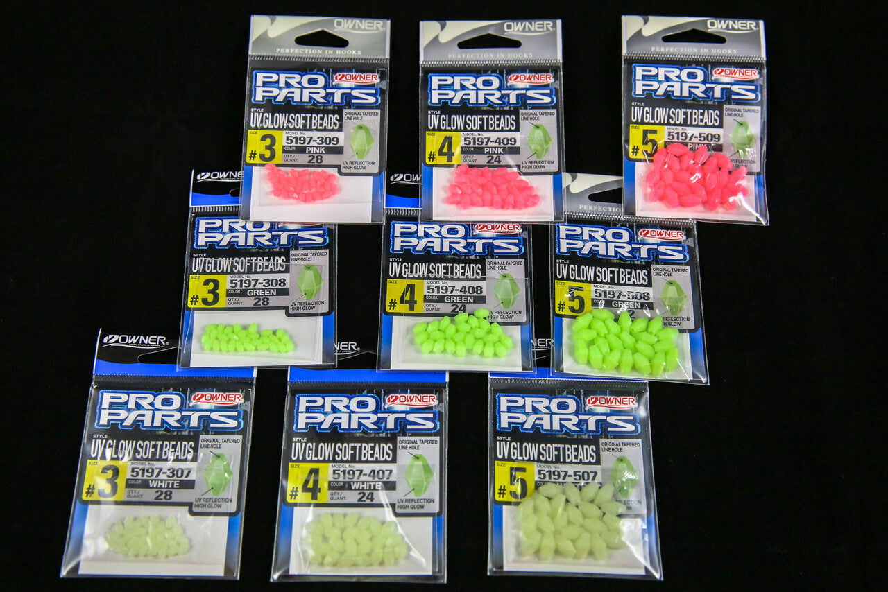 Owner Soft Glow Beads – Tackle World