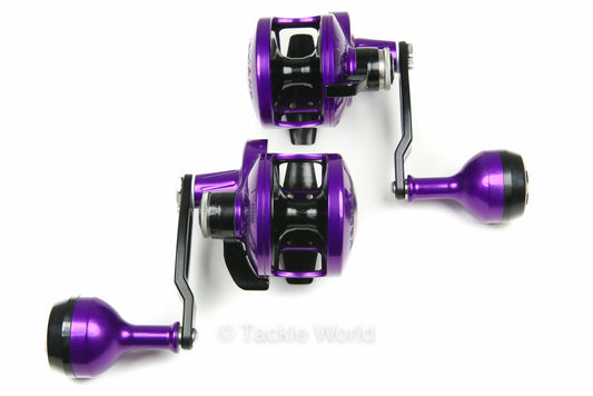 Accurate Boss Valiant Lever Drag Reels Special Edition - Purple Black