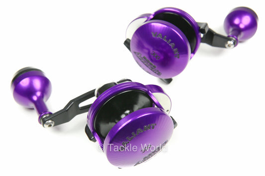 Accurate Boss Valiant Lever Drag Reels Special Edition - Purple Black