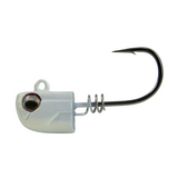 No Live Bait Needed Screw Lock Jig Heads for 3" Paddle Tails