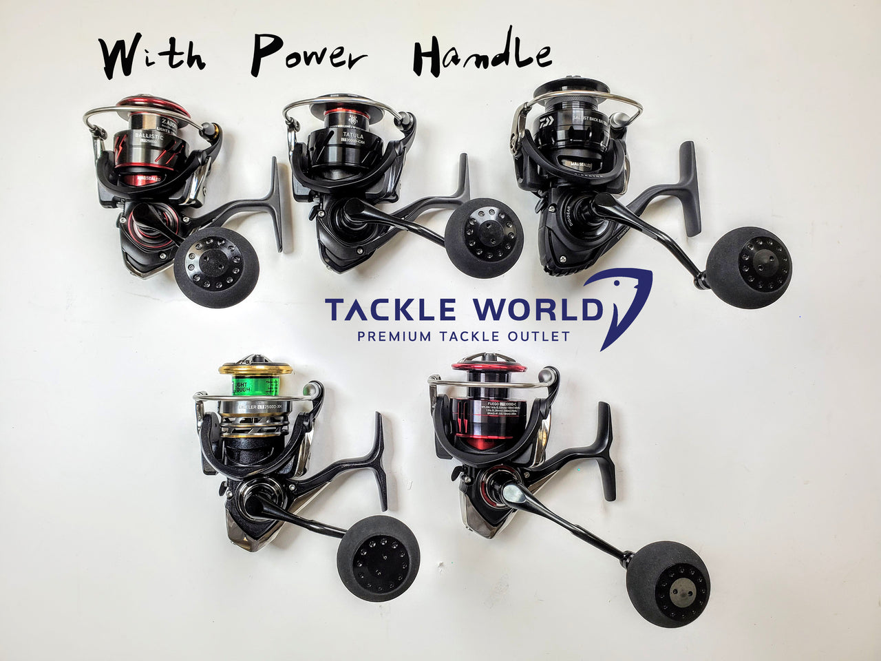 Jigging World - Power Handle for Daiwa LT Series Spinning Reels – Tackle  World