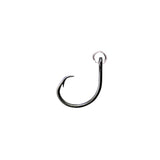 Mustad R39943NP-BN Ringed Demon Circle Offset 4X Strong Hooks