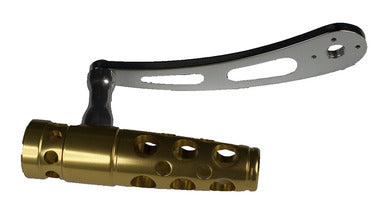 Jigging World - Power Handles for Okuma Makaira & Andros Reels - 125mm Arm  Gold Aluminum T-bar