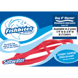 Fishbites Longer Lasting Bag O' Worms Soft Baits