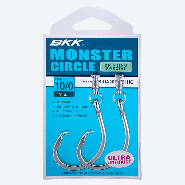 BKK | Monster Circle Hooks 10/0 Drifting Special