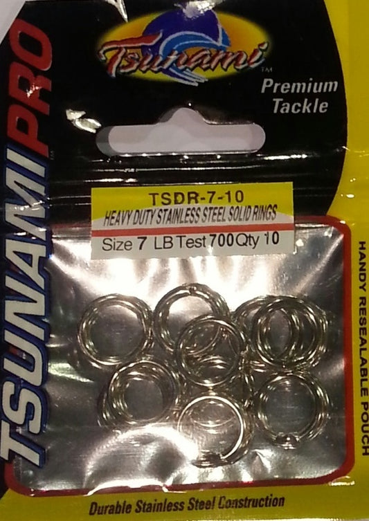 Tsunami Heavy Duty Stainless Steel Solid Rings