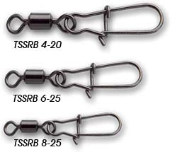 Tsunami Pro Strong Swivels with Round Snap