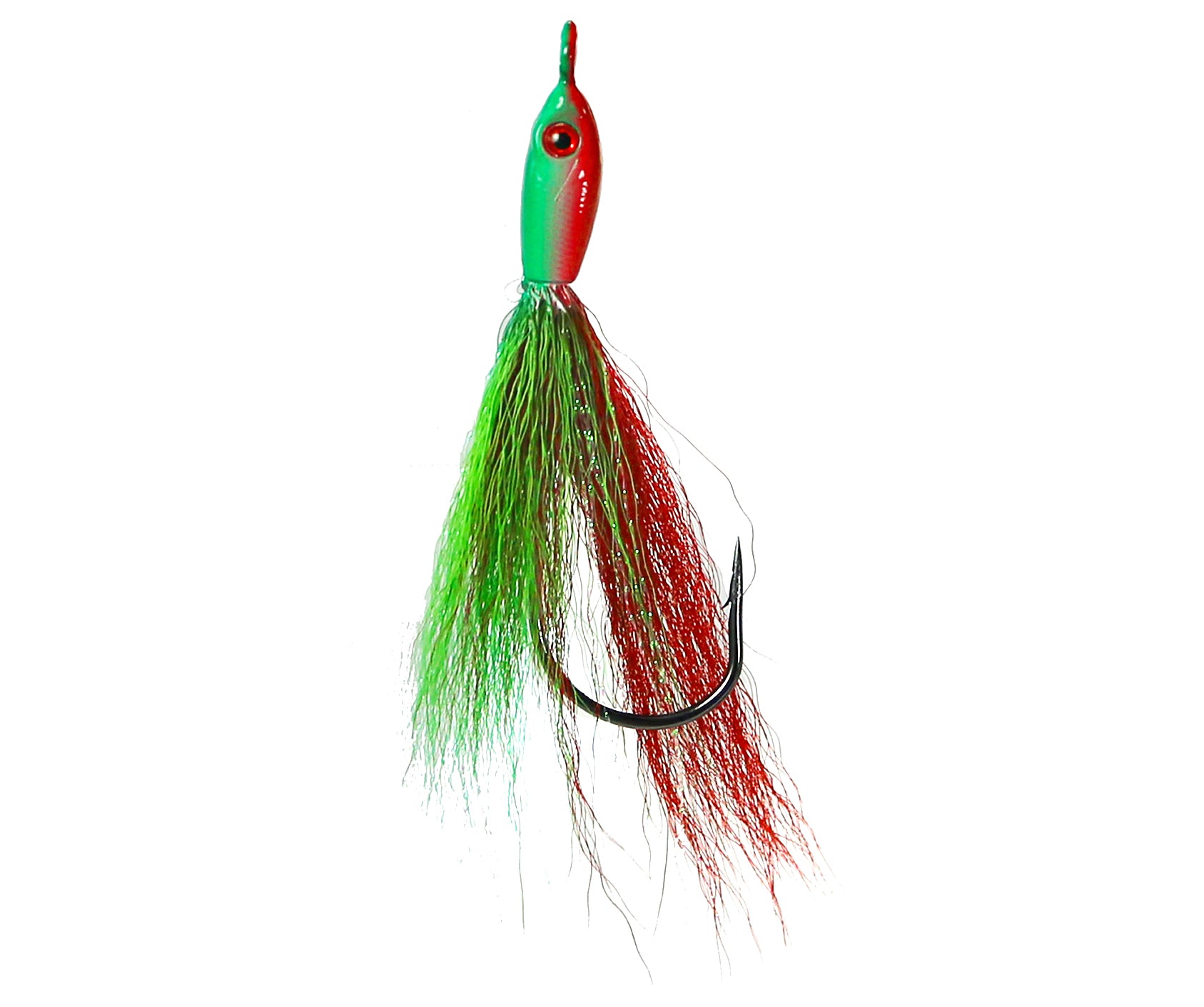 Jigging World Fluke Candy Teasers V2 with Bucktail Pink