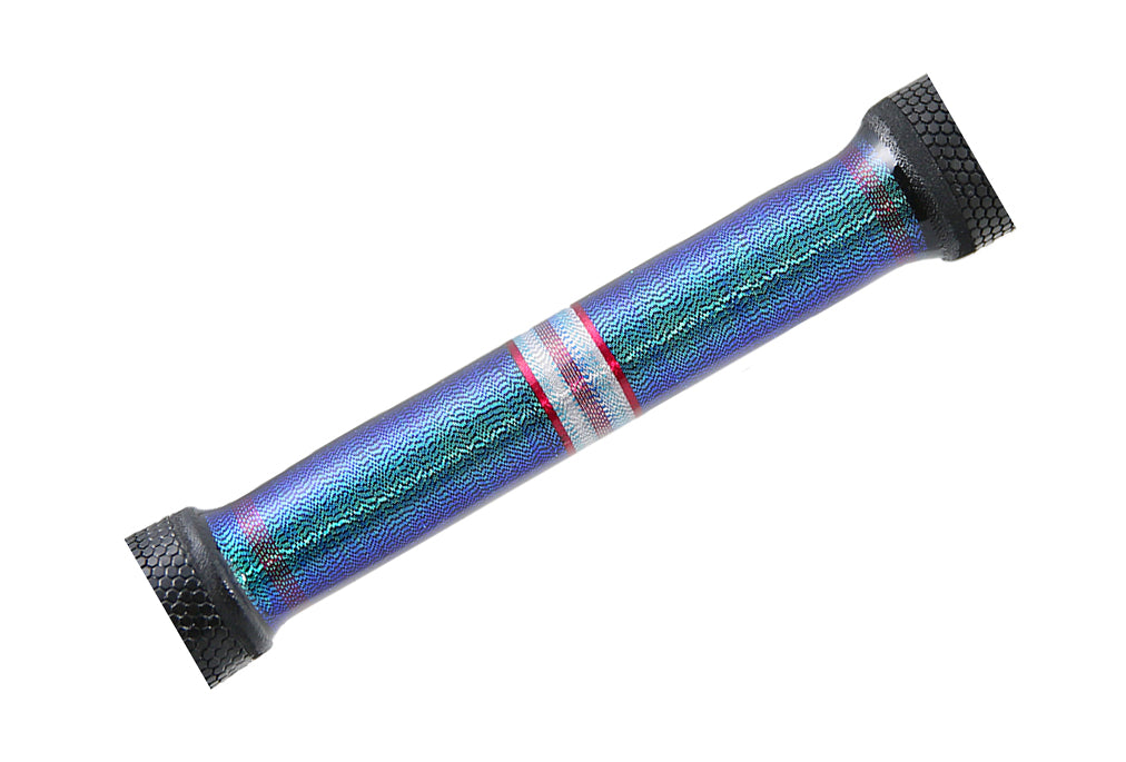 Jigging World MK2 7'6" Custom Spinning Rod - Blue/Red