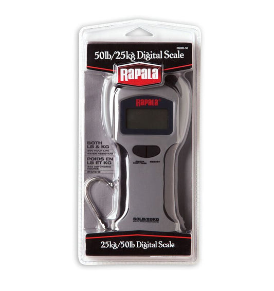 Rapala RGSDS-50 50lb Digital Scales – Tackle World