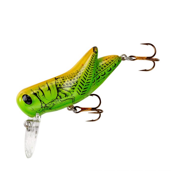 Rebel Crickhopper Fishing Lure - Brown Cricket - 1 1/2 in