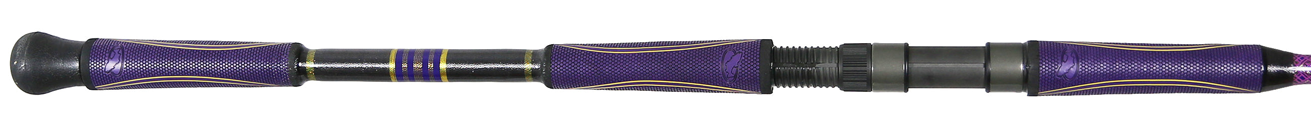 Jigging World MK2 7'6" Custom Spinning Rod - Purple